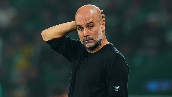 Manchester City boss Pep Guardiola